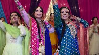 BRIDE SIDE FAMILY GIDHA PERFORMANCE  JAGGO NIGHT  2019 [upl. by Eelarat]