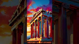 The Parthenon’s Lost Colors Rediscovering Ancient Greeces Vibrant Past history ancientstructures [upl. by Adnilev]