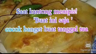 MARTABAK LUMPIA ISI TAHU SUPER KRESS  CEMILAN EKONOMIS  RAMAH DI KANTONG DIJAMIN BUAT REBUTAN [upl. by Viviana769]