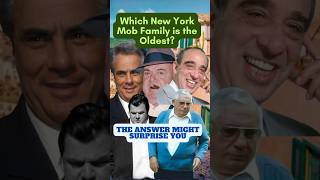 New York 5 Families  Which Mob Family is Oldest fivefamilies crimefamily mafia [upl. by Lellih115]