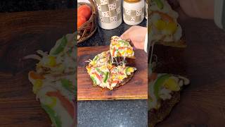 Itna healthy pizza try kiya hai shorts pizza [upl. by Cumine979]