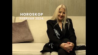 Horoskop za februar 2024 Bikove očekuju ozbiljnija poznanstva Vodolije raspoloženije [upl. by Elah60]