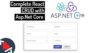 Complete React CRUD with AspNet Core Web API  Full Stack Tutorial [upl. by Poucher615]