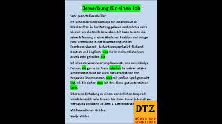 GAST DTZ B1 Briefe schreiben Prüfung B1 Neu 2024 dtz gastdtz gast briefschreiben Brief [upl. by Nwahsad]