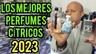 Los MEJORES PERFUMES CÍTRICOS 2023 [upl. by Derrej76]