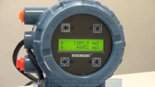 Rosemount 8732EM LOI Operation  How to Reset the Net Total Value on the Totalizer [upl. by Herra]