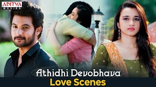 quotAthidhi Devobhavaquot Love Scenes  Hindi Dubbed Movie  Aadi Sai Kumar  Nuveksha  Aditya Movies [upl. by Narcho426]