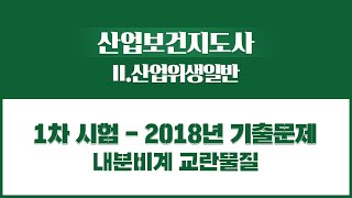 성안당e러닝 산업보건지도사산업위생일반  1차 기출문제내분비계 교란물질 [upl. by Dorrej]