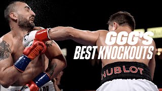 Eight Minutes Of Gennadiy quotGGGquot Golovkin Delivering Devastating Knockouts 🧨 [upl. by Herrington]