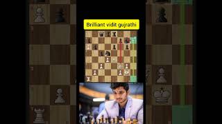 Brilliant vidit gujrathi chess CATURCHESSputrasancang [upl. by Eetse]