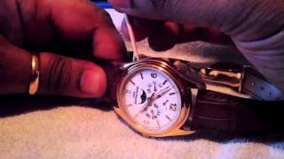 Setting a Patek Philippe 5146 Annual Calendar [upl. by Deeraf296]