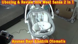 Unboxing amp Review Joie Meet Sansa 2 In 1 Ayunan Bayi Elektrik Otomatis Panduan Lengkap Buoncer Swing [upl. by Berey]