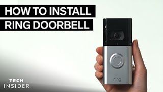 How To Install Ring Doorbell [upl. by Eelyek]