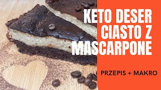 Przepis Na Keto Deser  Ciasto z Mascarpone z Mąki Migdałowej  Aneta Florczyk [upl. by Dorwin915]