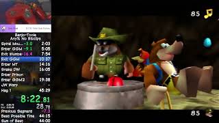 N64 BanjoTooie Any No BC Speedrun in 4452 [upl. by Senoj]