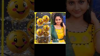 ❤️❤️Serial heroines VS Smilee balls youtubeshorts starmaa trending song music newsong loveyt [upl. by Kidd814]