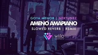 Goya Menor Ft Nektunez Ameno Amapiano  Slow Reverb  ytshorts lofi slowed 2023 viral beats [upl. by Rutledge]