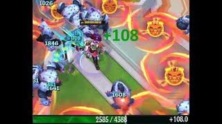 SWARM SURVIVAL GAME MODE Illaoi vs Boss fight Attrox in THE BEACHHEAD  League of Legends [upl. by Herold]