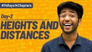 Day 2 Heights and Distances  Chapter Revision With Most Expected Questions  Shobhit Nirwan [upl. by Deana]