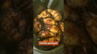 HOW DO YOU DO YOUR WINGS foodie airfryer Chefman [upl. by Iphigenia42]