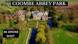 Coombe Abbey Park  4K Drone Shot [upl. by Sheryle]