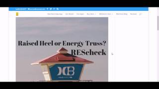 Rescheck Energy Truss [upl. by Priscilla]