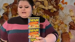 BodyBuilder Reacts To Amberlynn Reid Low Sodium Spam Special [upl. by Oelc599]