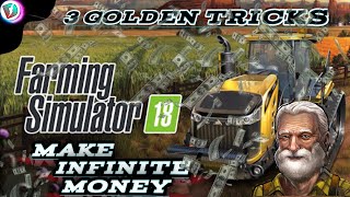 Farming simulator 18 how to make money fast  Farming simulator 18 mein unlimited money kaise kare [upl. by Ailet869]