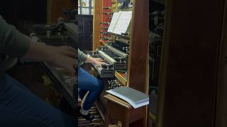 Best Part Fuga gMoll BWV 542 Gouda Holland Moreau Orgel Sint Janskerk J S Bach Shorts vlog fuge [upl. by Doro215]