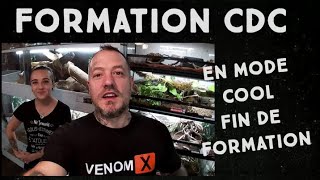 Une Journée en formation avec des reptiles  Certificat de capacitéVenomX [upl. by Nimzaj]