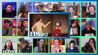 Konosuba Season 2 Episode 2 Reaction Mashup [upl. by Anayeek]