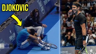 Tennis Funniest Match Ever The Day Nadal and Djokovic Played Like Best Friends Pure Entertainment [upl. by Odey]