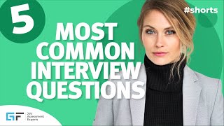 5 Most Common Interview Questions shorts [upl. by Dowlen828]