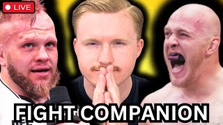 UFC Fight Night Tybura vs Spivac 2  Fight Companion  Watch Party [upl. by Lorrac]