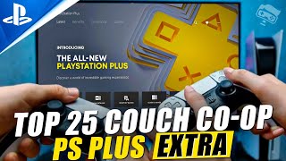 25 BEST COUCH COOP PS PLUS EXTRA PS5 amp PS4 GAMES 2024 [upl. by Meil]