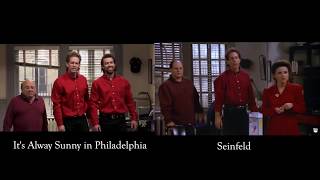 Seinfeld vs Always Sunny Comparison [upl. by Tirrej]