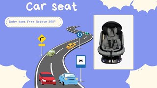 Cara Pasang Car Seat Baby Does free Rotate 360° [upl. by Lucas942]