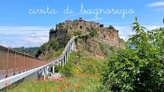 travel vlog  civita di bagnoregio  exploring the town  italy [upl. by Ylhsa168]