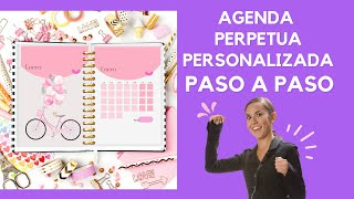 📝 Cómo hacer una agenda PERSONALIZADA hermosa  fácil y RÁPIDO 🌸RECICLA y reutiliza  diseños Canva [upl. by Dougal]