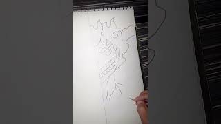 How to draw anime drawing  How to draw Naruto drawing  How to draw anime Step By Step anime [upl. by Nepean]