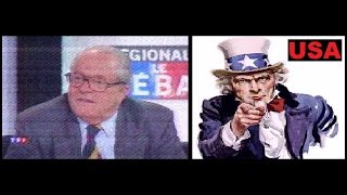 1998  pour JM le Pen les ÉtatsUnis ont englouti lEurope [upl. by Strage452]