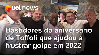 Aniversário de Dias Toffoli ajuda a frustrar plano de golpe em 2022 revela livroreportagem [upl. by Eednac]