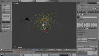 Blender Animation Tutorial Using the Explode Modifier for an Explosion Effect amp a Break Apart Effect [upl. by Nannerb]