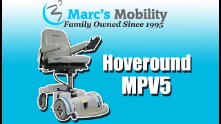 Hoveround MPV5 with Seat Lift and Pan Seat  Review  4936 [upl. by Cami533]