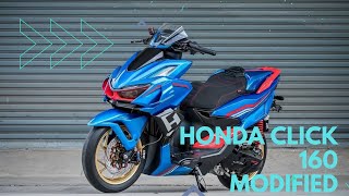 Honda Click 160  Vario 160 Modified by Murazaki Shop [upl. by Drannek977]