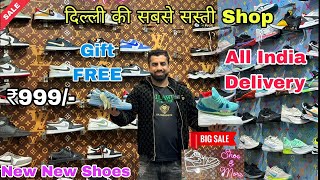 Delhi shoes market  7A quality shoes in Delhi  Cheapest shoes in Delhi  Latest Collection 2023 [upl. by Arleta]