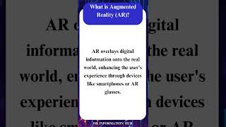 What is Augmented Reality  AR [upl. by Lainahtan966]