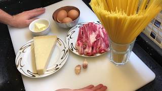 Ünlü Restoranların Makarnası Spagetti Carbonara Tarifi [upl. by Ainoek]