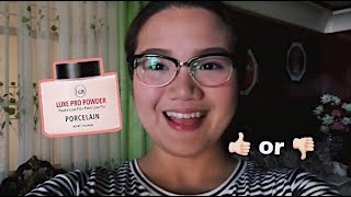 JCat Luxe Pro Powder The Best Setting powder First Impression  Review [upl. by Cence]