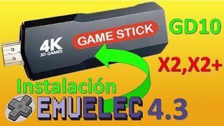 Como instalar EmuELEC 43 en una Game Stick GD10 X2 X2 [upl. by Cuyler]